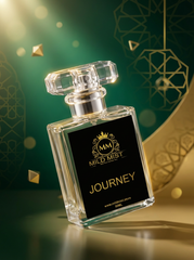 Journey — a universal scent crafted to complement every personality.
